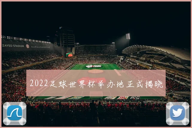 2022足球世界杯举办地正式揭晓