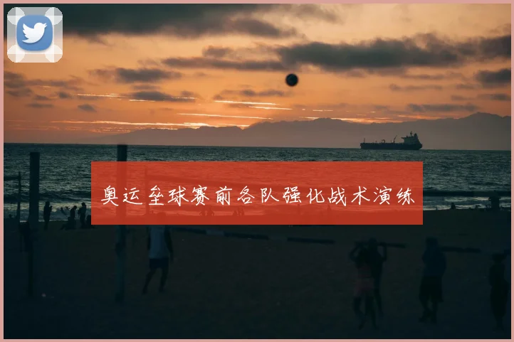 奥运垒球赛前各队强化战术演练
